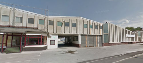Zemljevid proizvodne lokacije, Pelechova 15, Radomlje
